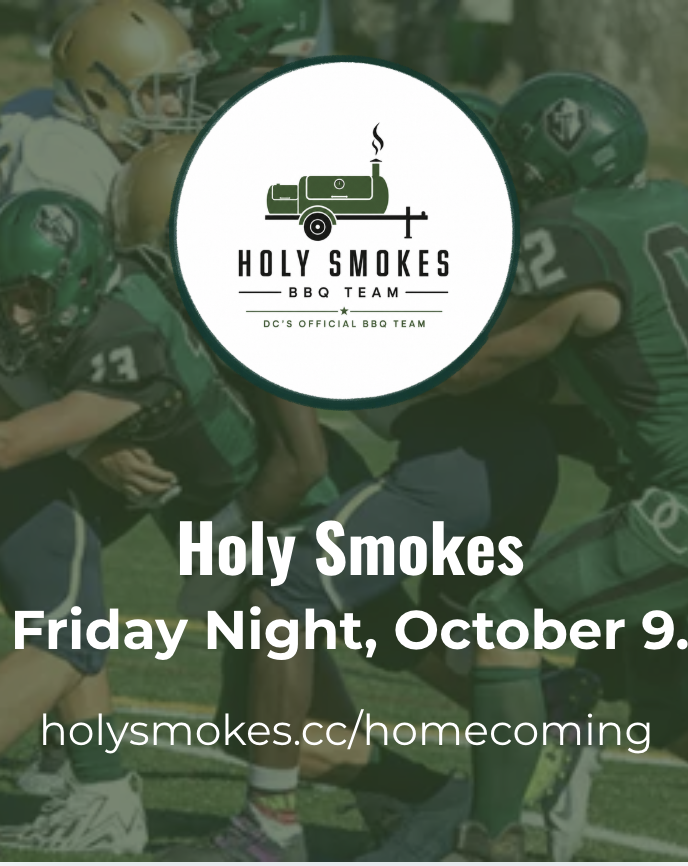 Holy Smokes Homecoming flyer